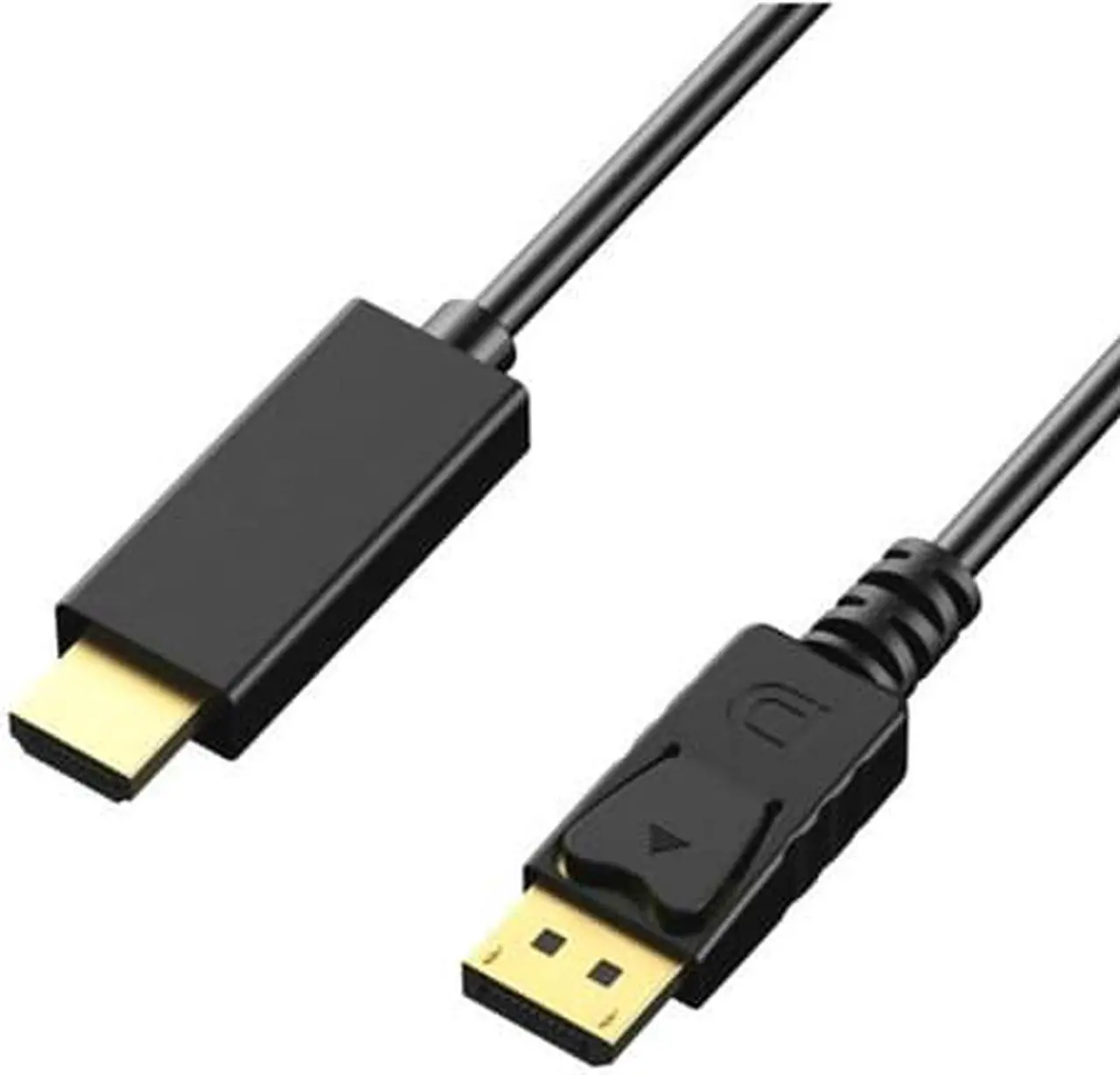 Alt view image 2 of 2 - Axiom DisplayPort to HDMI Adapter Cable 3ft