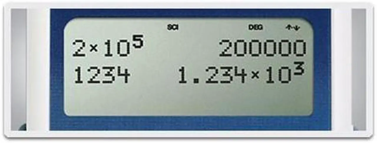 Alt view image 7 of 9 - Texas Instruments TI-34 MultiView Scientific Calculator - White, Blue