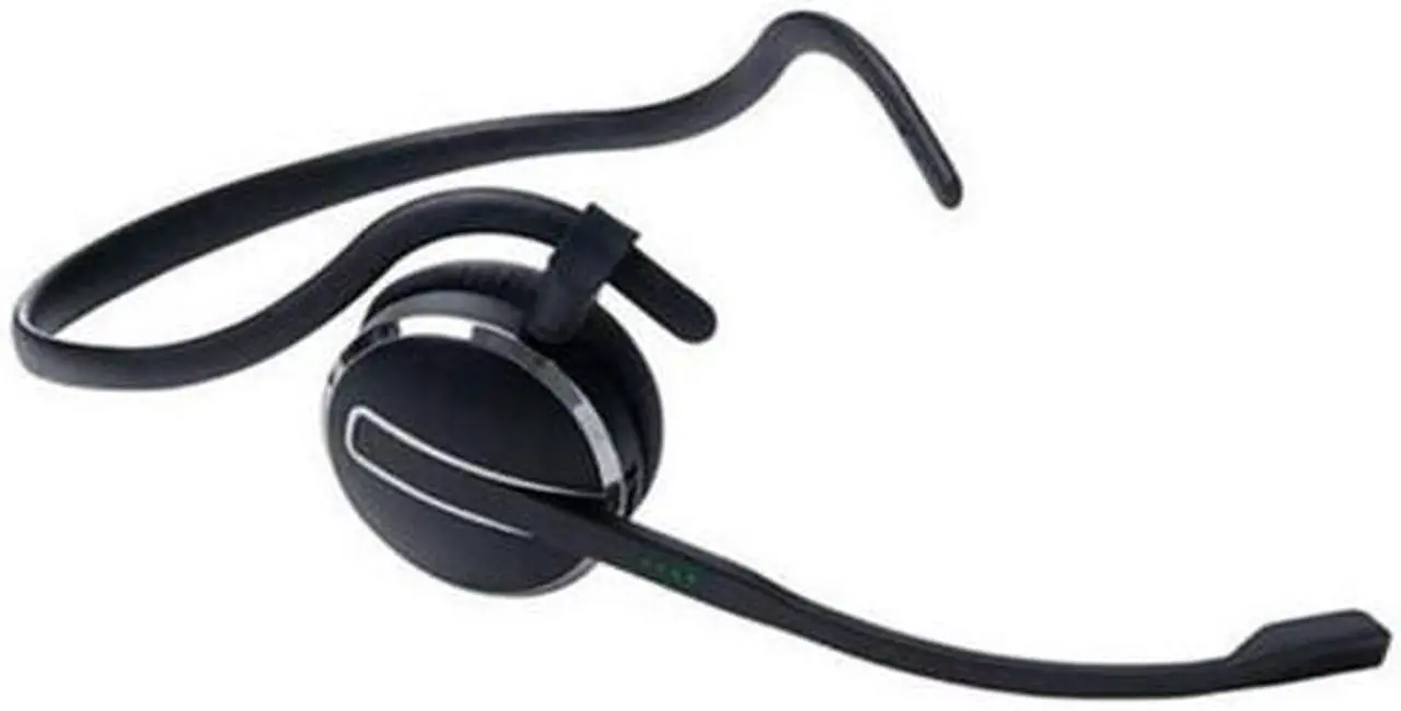 Alt view image 6 of 7 - Jabra PRO 9450 Flex Mic Mono Wireless Headset w/ GN1000 Remote Handset Lifter