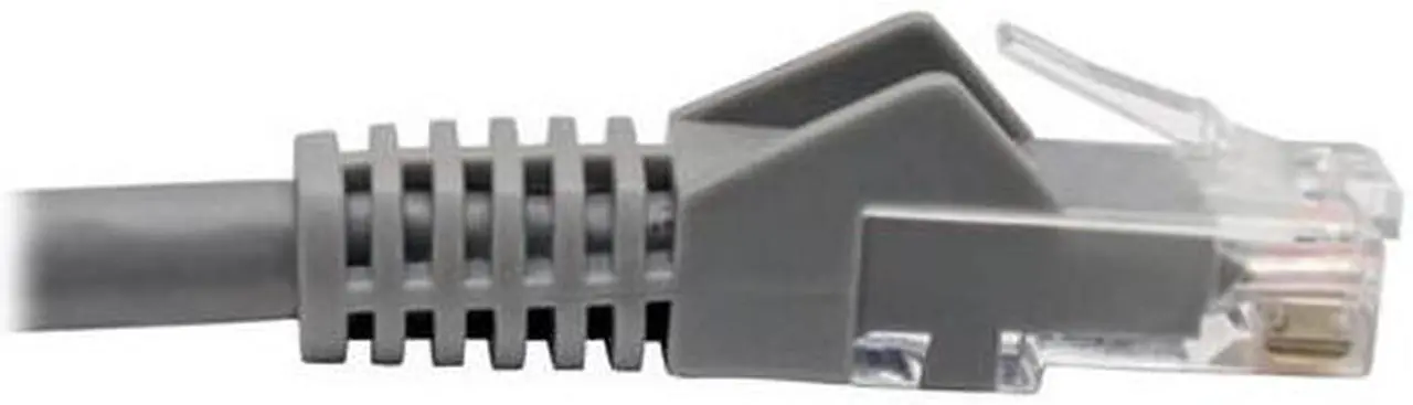 Alt view image 14 of 18 - Tripp Lite N201-06N-GY Premium Cat6 Gigabit Snagless Molded Utp Patch Cable, 24 Awg, 550 Mhz/1 Gbps (Rj45 M/M) , Gray, 6 In. - Patch Cable - Rj-45 (M) To Rj-45 (M) - 5.9 In - Utp - Cat 6 - Ieee 802.3