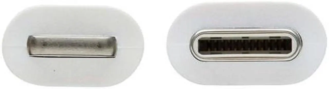Alt view image 10 of 16 - Tripp Lite Safe-IT M102AB-02M-WH Lightning-USB-C Data Transfer Cable