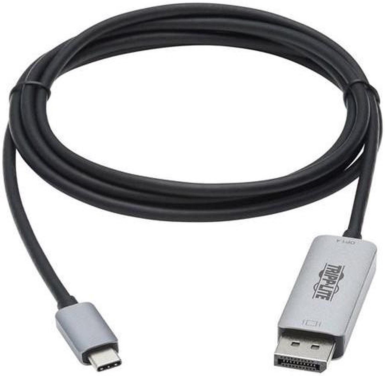 Alt view image 12 of 13 - Tripp Lite U444-006-Dp8se Displayport/Usb-C A/V Cable