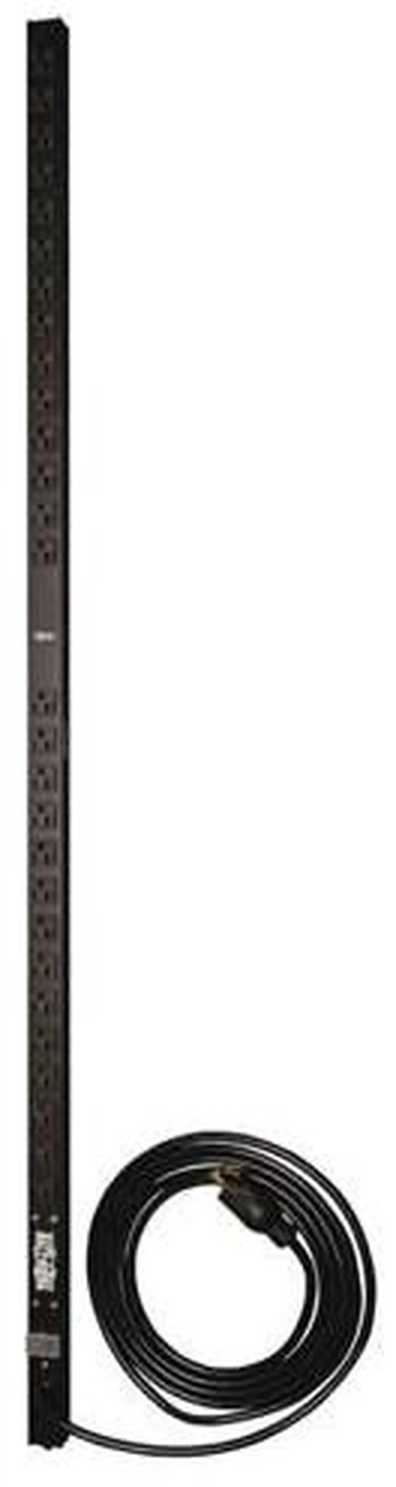 Alt view image 8 of 15 - Tripp Lite PDUV20-60 28-Outlet PDU - Basic - NEMA 5-20P, NEMA L5-20P - 28 x NEMA 5-15/20R - 120 V AC - 0U - Vertical - Rack-mountable