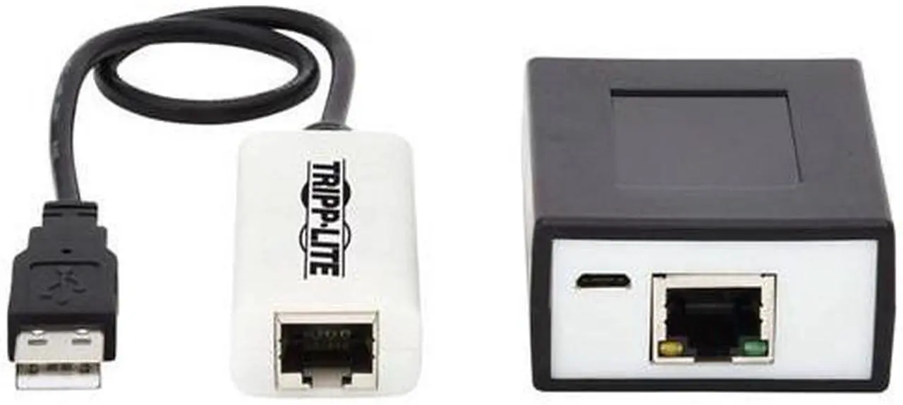 Alt view image 14 of 20 - Tripp Lite Usb Over Cat5/Cat6 Extender Kit 4-Port With Poc Usb 2.0 164 Ft.