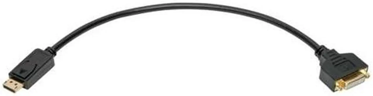 Alt view image 16 of 17 - Tripp Lite Displayport To Dvi Adapter Converter Cable M/F 1080P Black 1Ft