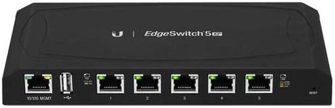 Alt view image 20 of 20 - Ubiquiti EdgeSwitch XP 5 Gigabit 24V PoE Ethernet Switch - ES-5XP