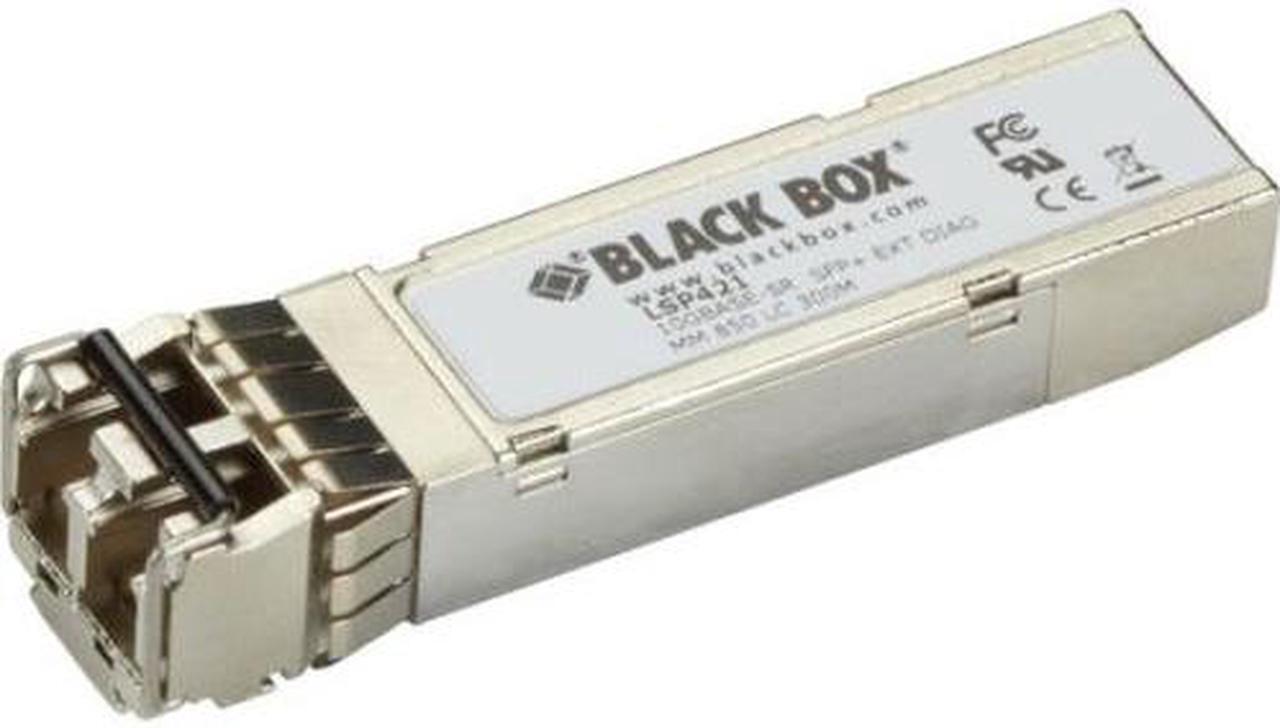 Alt view image 2 of 2 - 10G (10-GBPS) SFP+ WITH EXTENDED DIAGNOSTICS - (1) 10-GBPS MULTIMODE FIBER, 850N