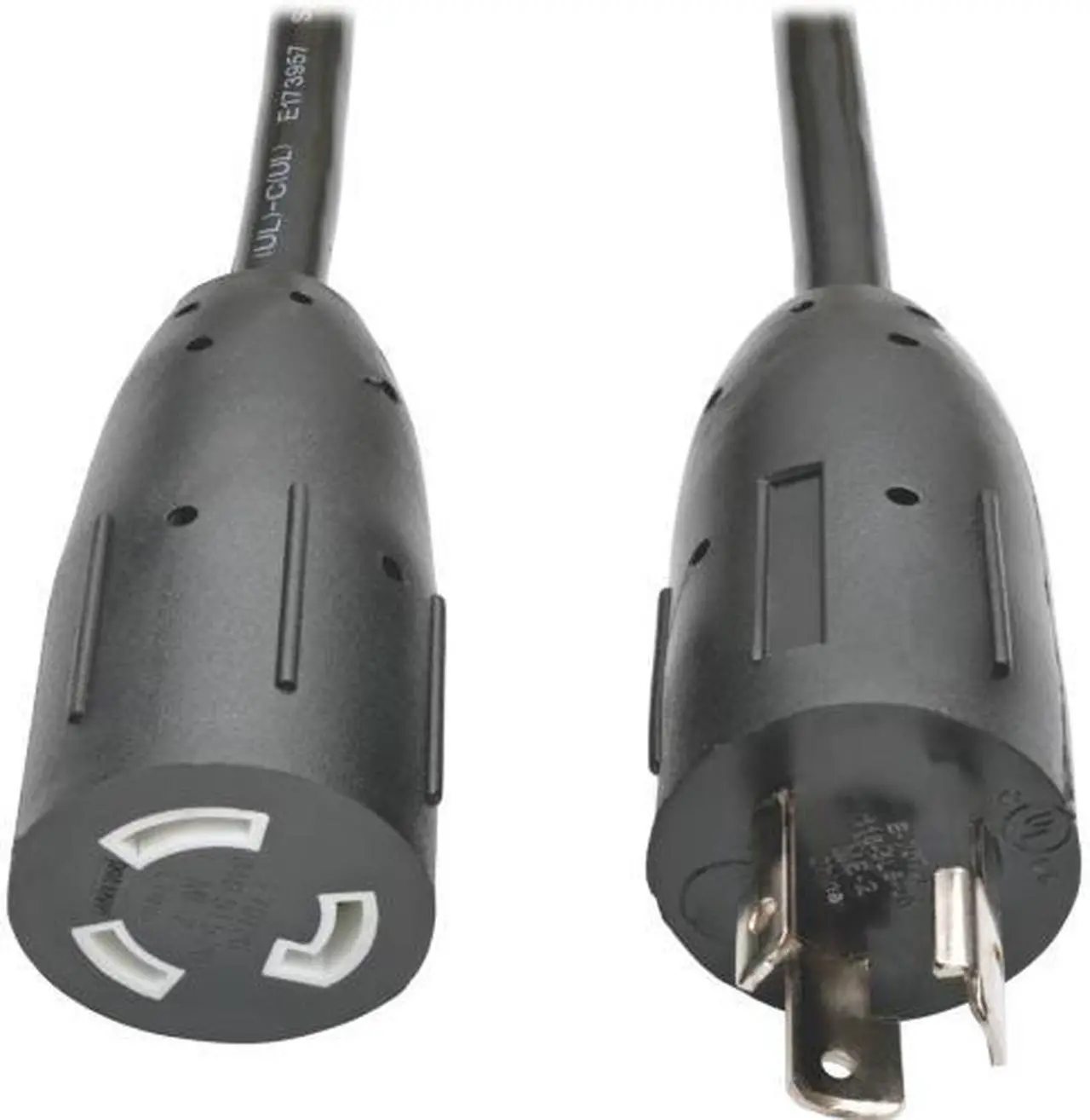Alt view image 12 of 12 - Tripp Lite Model P046-015-LL 15 ft. Heavy-Duty Power Extension Cord, 20A, 12AWG (NEMA L5-20P to NEMA L5-20R), Locking Connectors, 15 ft.Female to Male