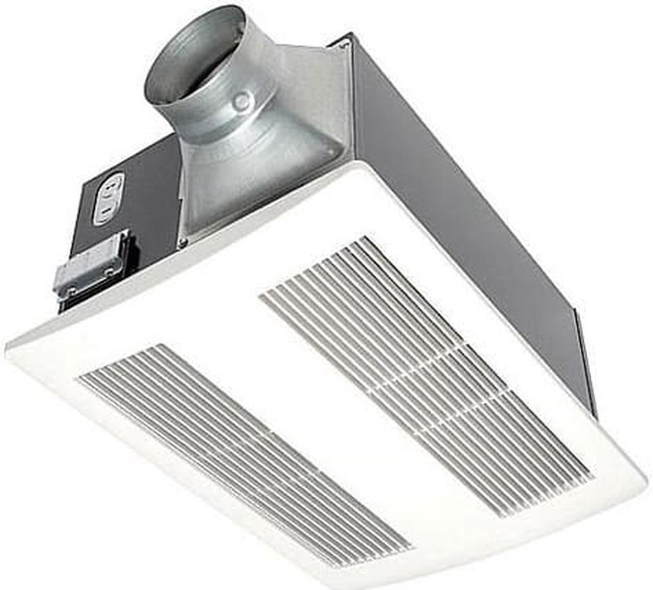 Alt view image 2 of 9 - Panasonic FV-11VHL2 WhisperWarm 110 CFM Ceiling Mounted Fan/Heat/Light/Night-Ligh
