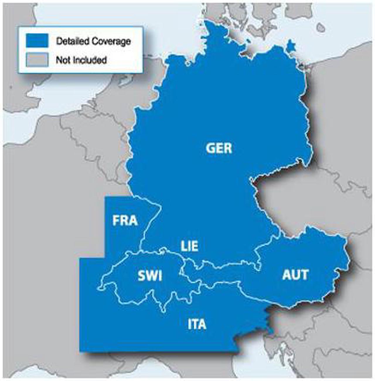 Alt view image 4 of 6 - GARMIN CITY NAVIGATOR EUROPE NT ALPS + DACH