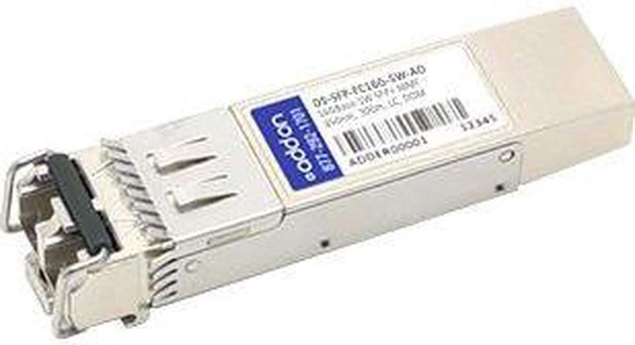 Main image of AddOn Cisco DS-SFP-FC16G-SW Compatible TAA Compliant 16GBase-SW Fibre Channel SFP+ Transceiver LC,