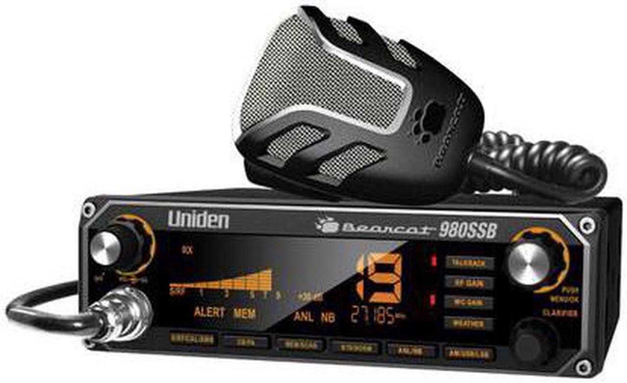 Alt view image 8 of 8 - Uniden Bearcat 980 SSB Radio with Wireless Noise Cancelling Mic