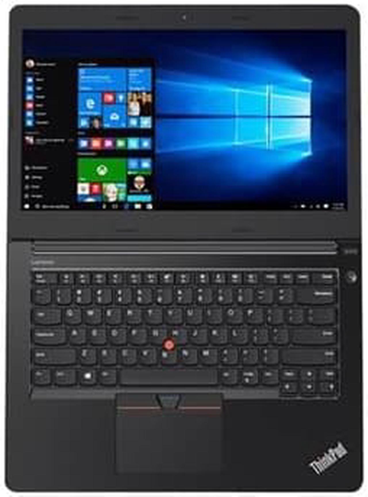 Alt view image 5 of 10 - Lenovo Laptop ThinkPad E470 (20H10066US) Intel Core i7 7th Gen 6500U (2.50 GHz) 8 GB Memory 256 GB SSD NVIDIA GeForce 940MX 14" Windows 7 Professional 64-Bit (Downgrade From Windows 10 Pro)