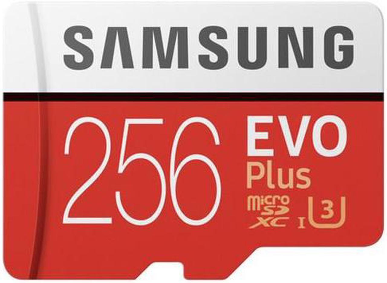 Alt view image 10 of 20 - Samsung EVO Plus 256 GB microSDXC - Class 10/UHS-I (U3) - 100 MB/s Read - 90 MB/s Write