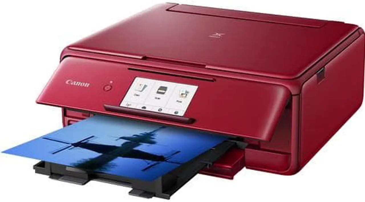 Alt view image 2 of 7 - Canon PIXMA TS8120 (2230C042) Duplex Up to 4800 x 1200 DPI USB/Wireless Color InkJet All-In-One Printer