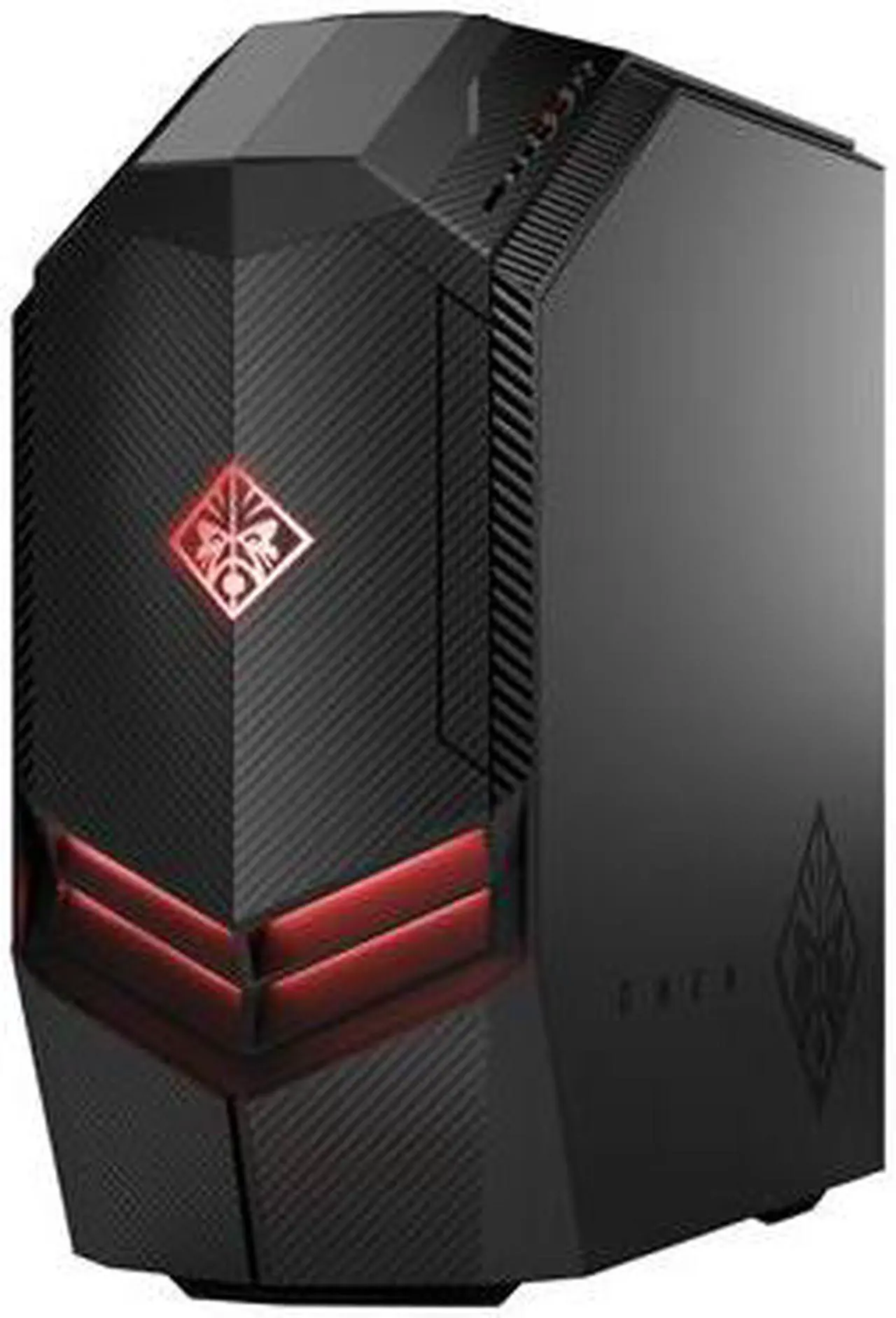 Alt view image 3 of 11 - HP Desktop Computer Omen 880-010 AMD Ryzen 5 1400 8GB DDR4 1TB HDD GeForce GTX 1060 Windows 10 Home