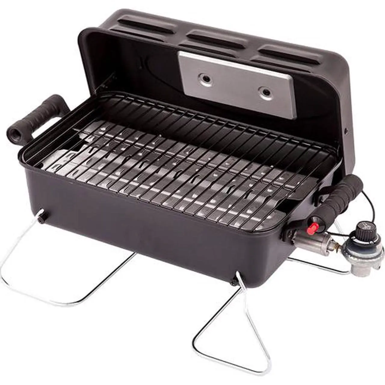 Alt view image 5 of 18 - Char-Broil 465620011 190 Sq Inch Cooking Area Portable Liquid Propane Gas Grill