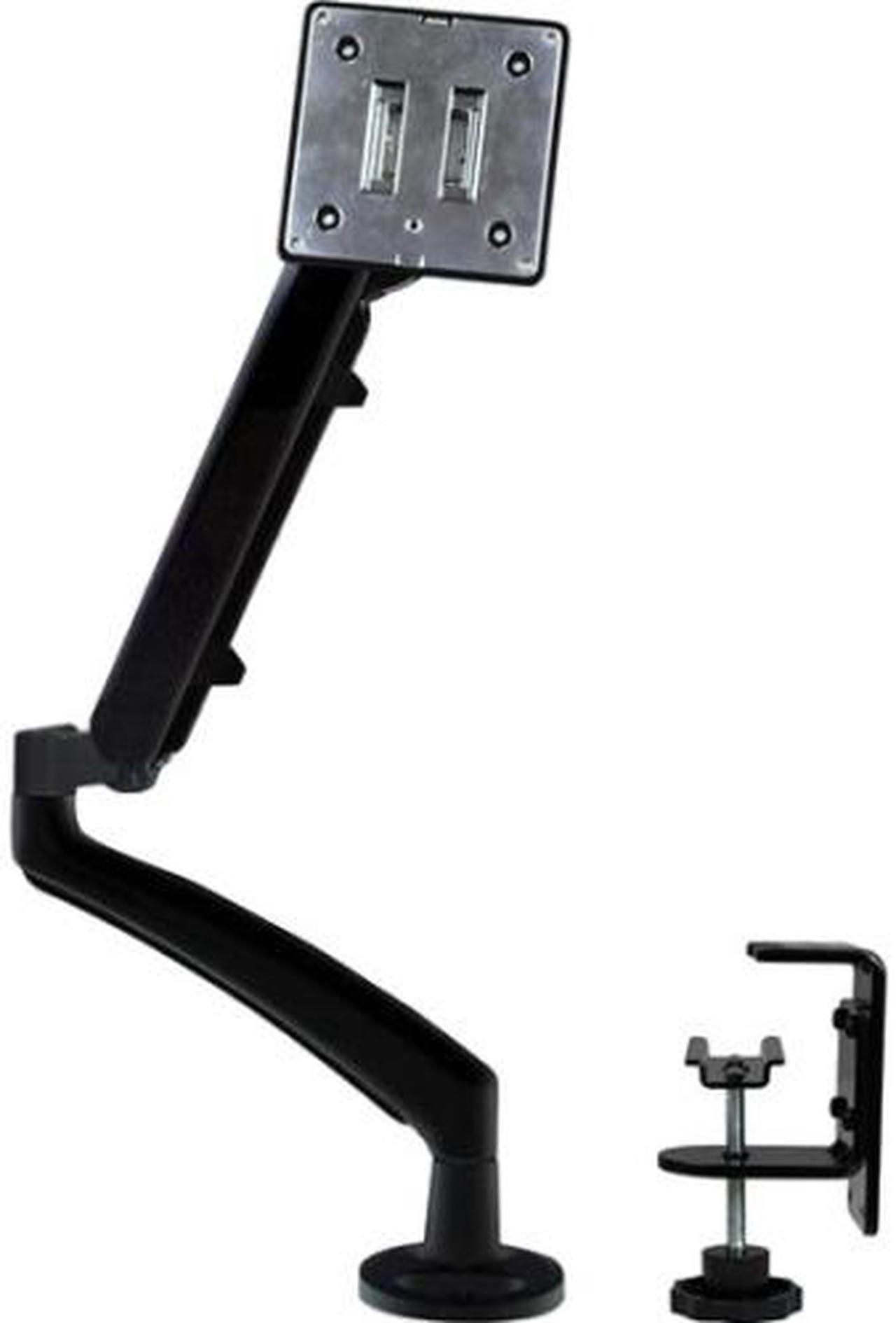 StarTech ARMSLIM Single Monitor Arm - Slim Profile - Supports Monitors up to 26" - Adjustable Computer Monitor Stand - VESA Stand