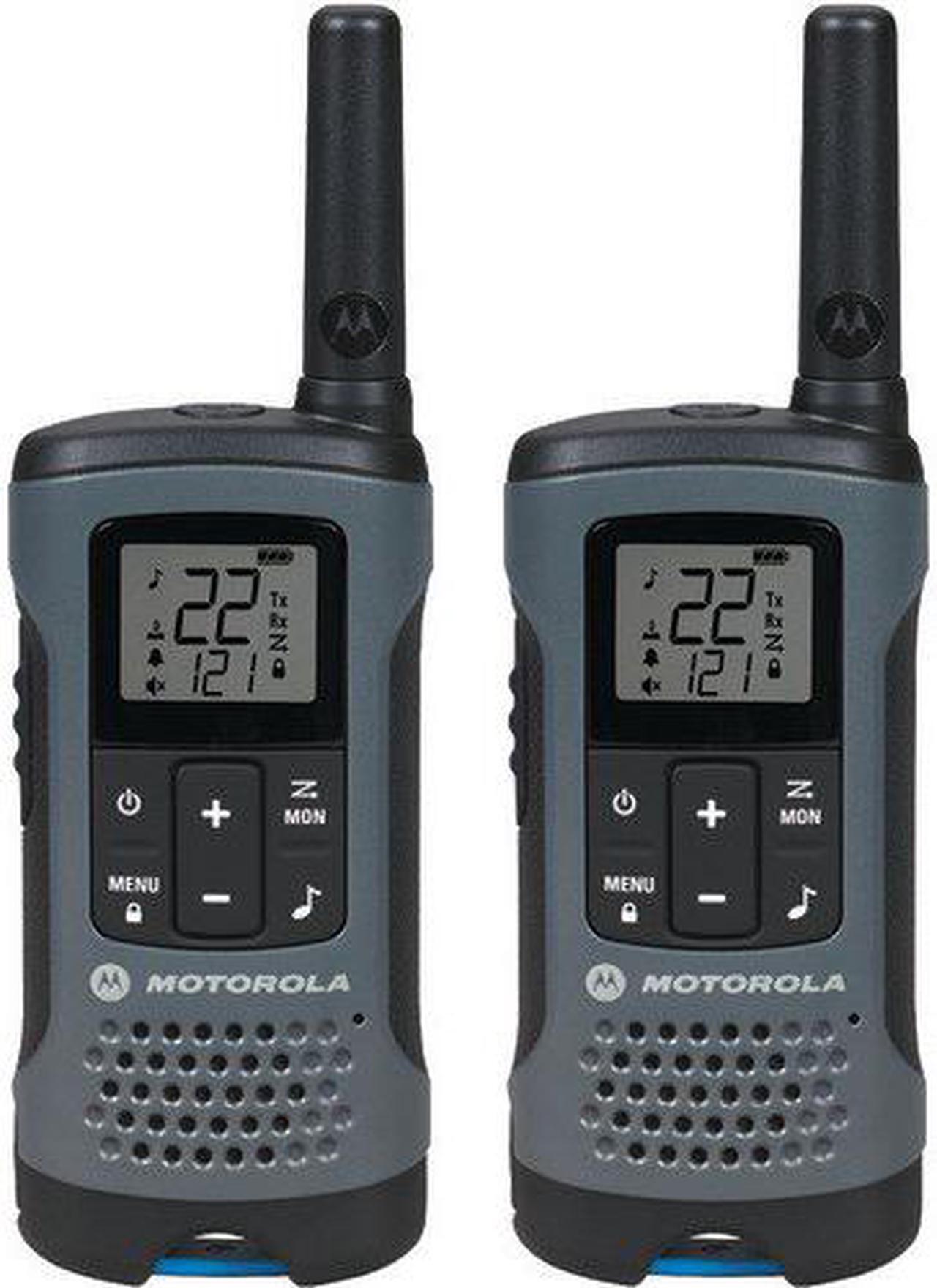 Alt view image 3 of 20 - MOTOROLA T200 Two Way Radio,Gray,NiMh or Alkaline,PK2