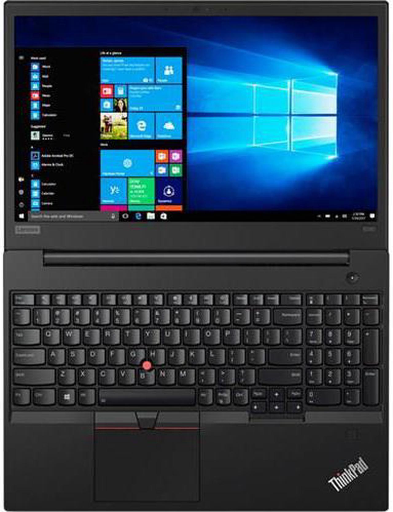 Alt view image 8 of 9 - Lenovo Laptop ThinkPad Intel Core i3-7020U 4GB Memory 500GB HDD Intel HD Graphics 620 15.6" Non-Touch Screen Windows 10 Pro 64-bit E580 (20KS008JUS)