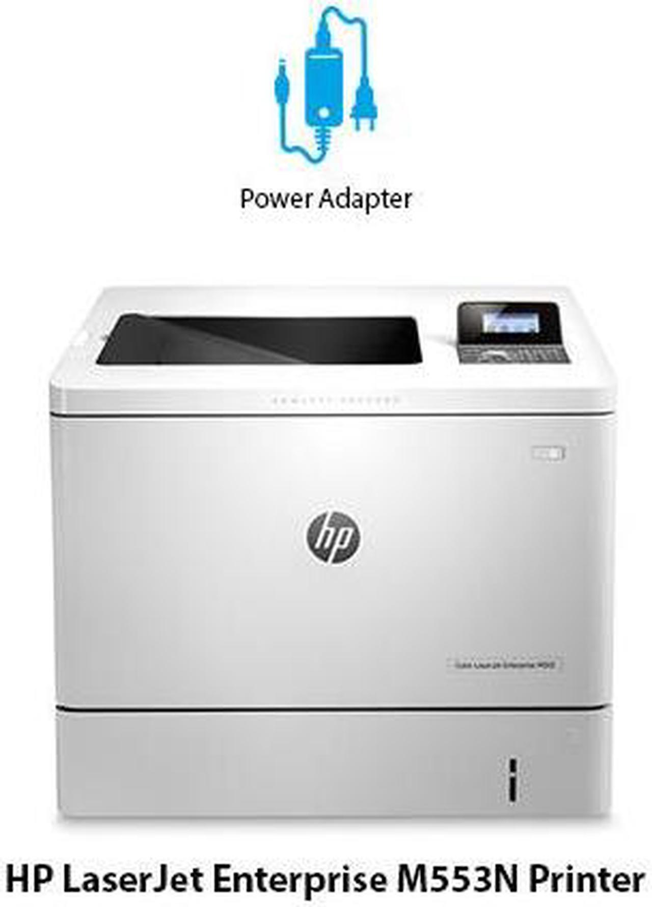 Alt view image 5 of 5 - Hp Factory Recertified Color Laserjet Enterprise M553n Printer 40 / 40 ppm Imageret-3600 650-Sheet 1Gb E-Print/Gbe/USB Color Laser Printer