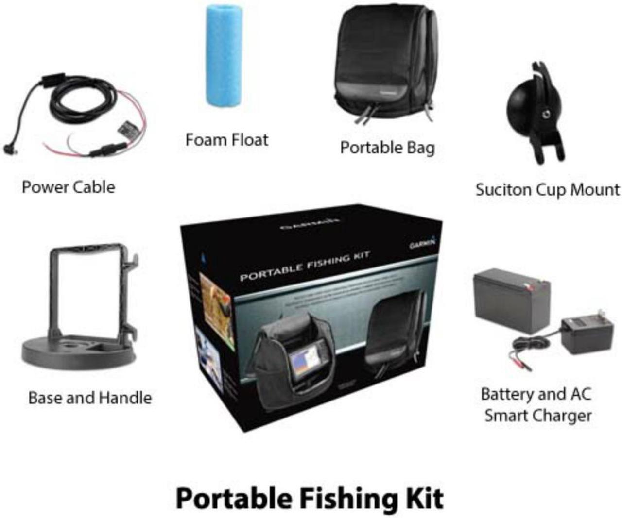 Alt view image 7 of 13 - Garmin (010-12462-00) Portable Fish finder Kit for kayak, canoe, docking or ice fishing