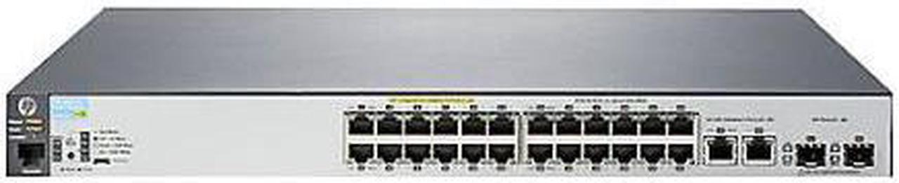 Main image of HP 2530-24-PoE plus Ethernet Switch J9779A ABA Network Switches