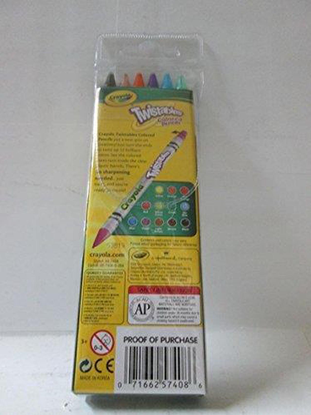 Alt view image 6 of 14 - Crayola Twistables Colored Pencils-12/Pkg Long