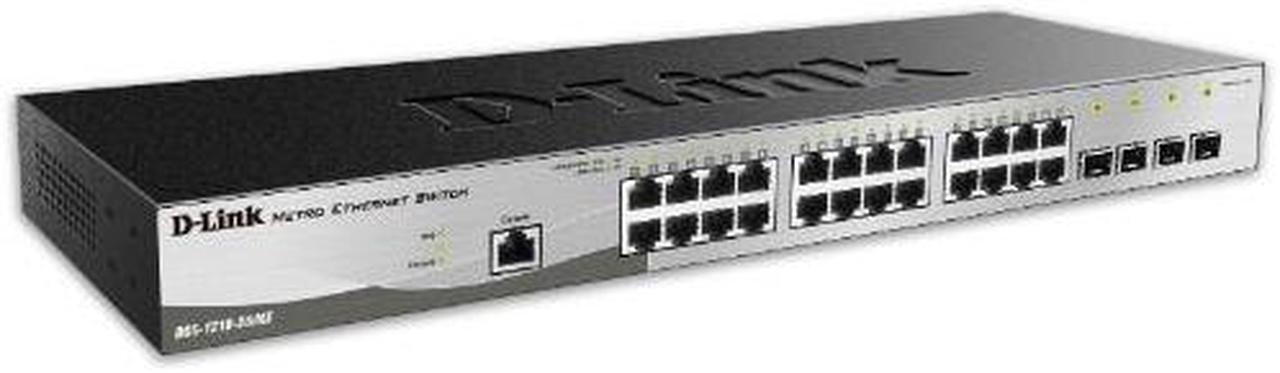 Alt view image 5 of 12 - D-Link WebSmart DGS-1210-28 Ethernet Switch