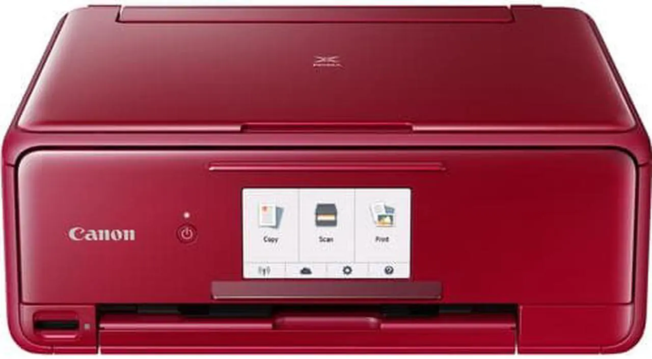 Alt view image 4 of 7 - Canon PIXMA TS8120 (2230C042) Duplex Up to 4800 x 1200 DPI USB/Wireless Color InkJet All-In-One Printer