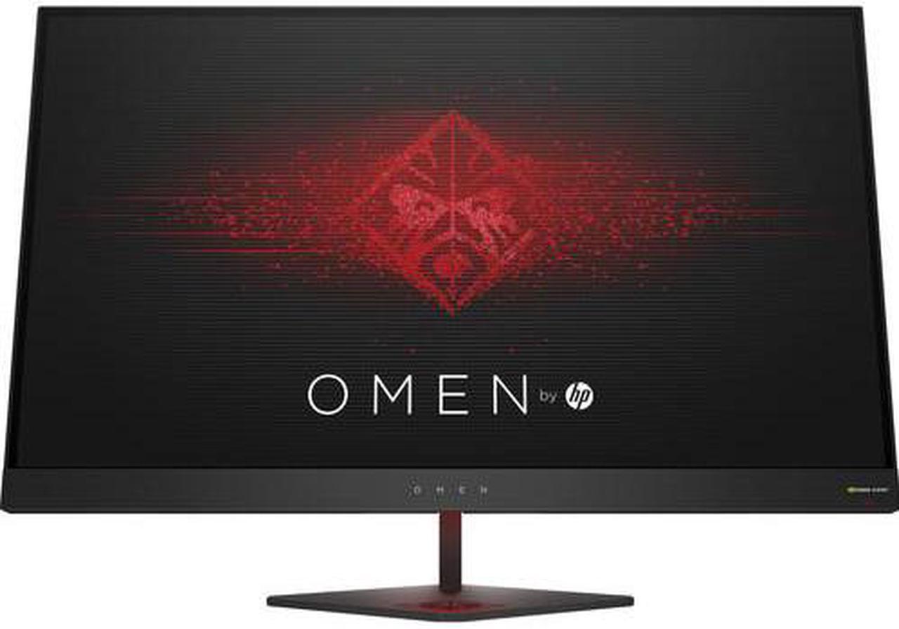 HP Omen 27" Gaming Monitor Black, 165Hz 1ms, G-sync, TN Panel, Height Adjustable, HDMI/Display Port/USB 3.0 x 2