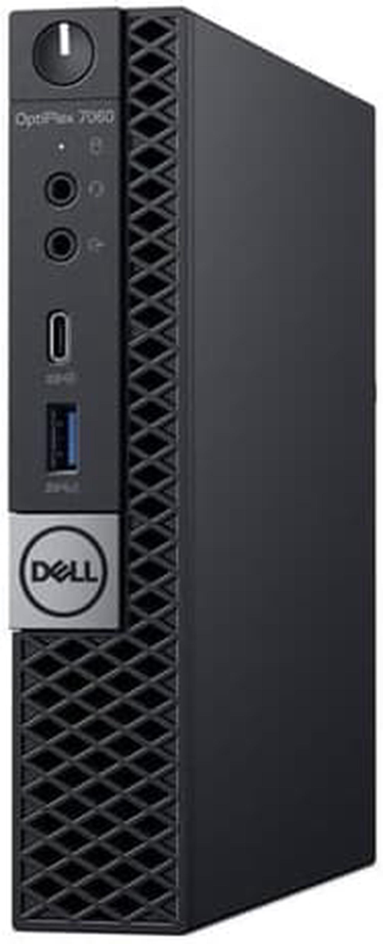 Alt view image 5 of 13 - Dell OptiPlex 7060 Micro Form Factor Desktop Computer - Intel Core i5-8500T (2.10 GHz), 8 GB DDR4 Memory, 256 GB SSD, Windows 10 Pro