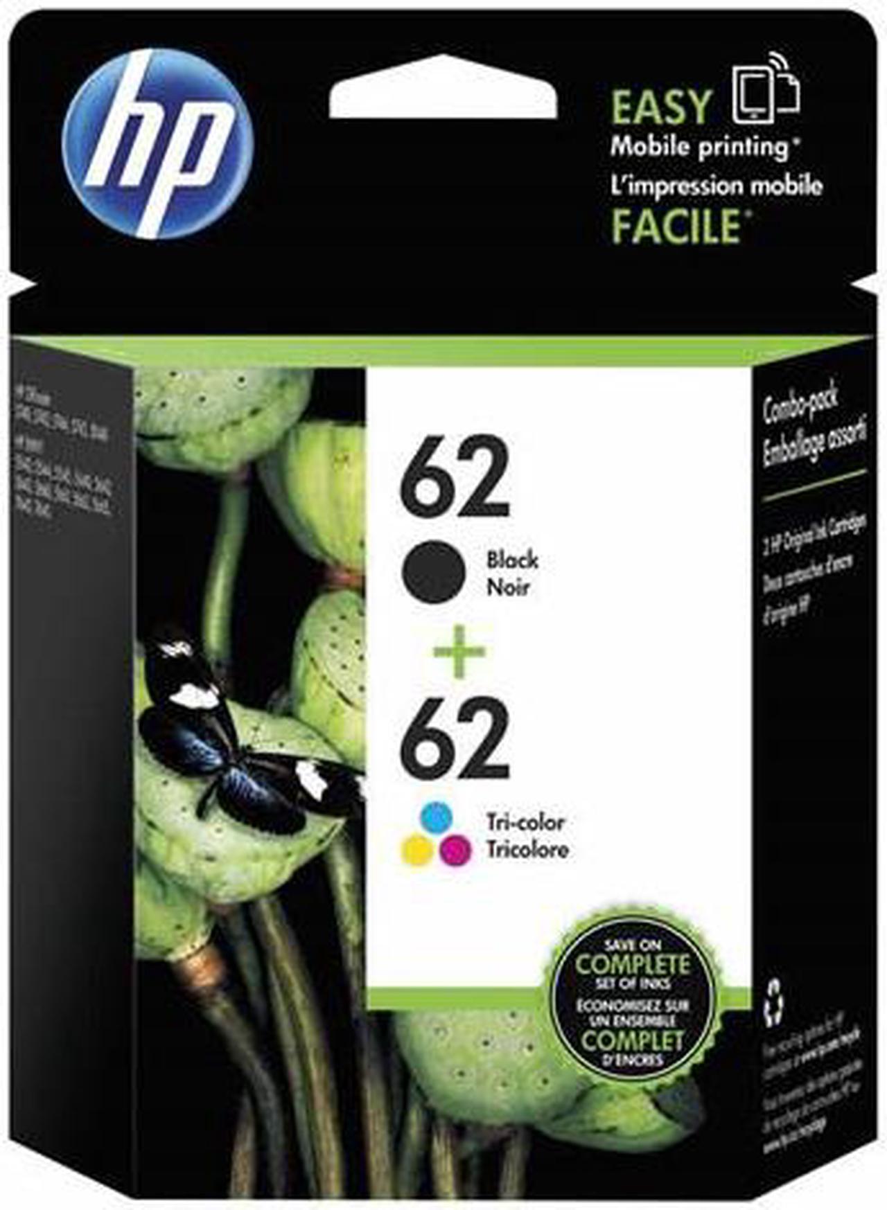 Main image of HP 62 Ink Cartridge - Combo Pack - Black/Cyan/Magenta/Yellow