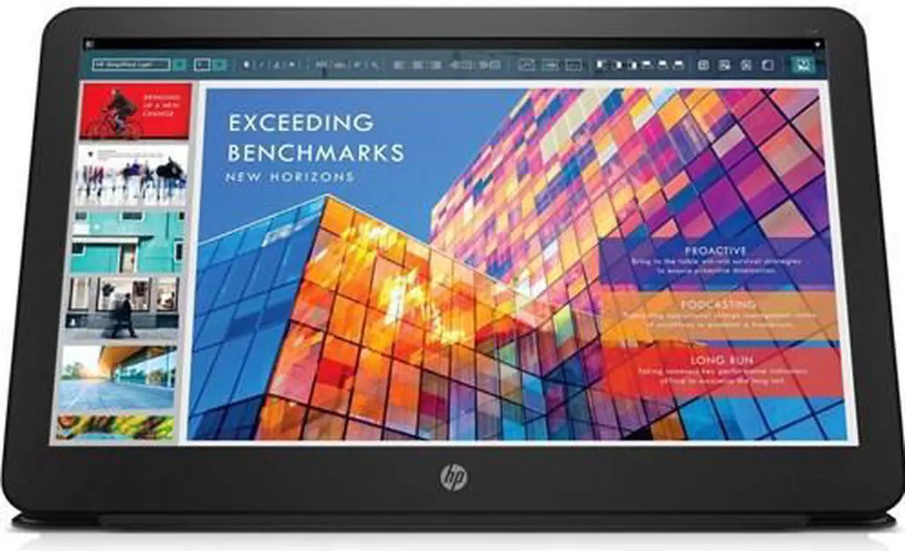 Alt view image 6 of 12 - HP Business V14 14" FullHD 1920x1080 25 ms LED LCD IPS Portable Monitor