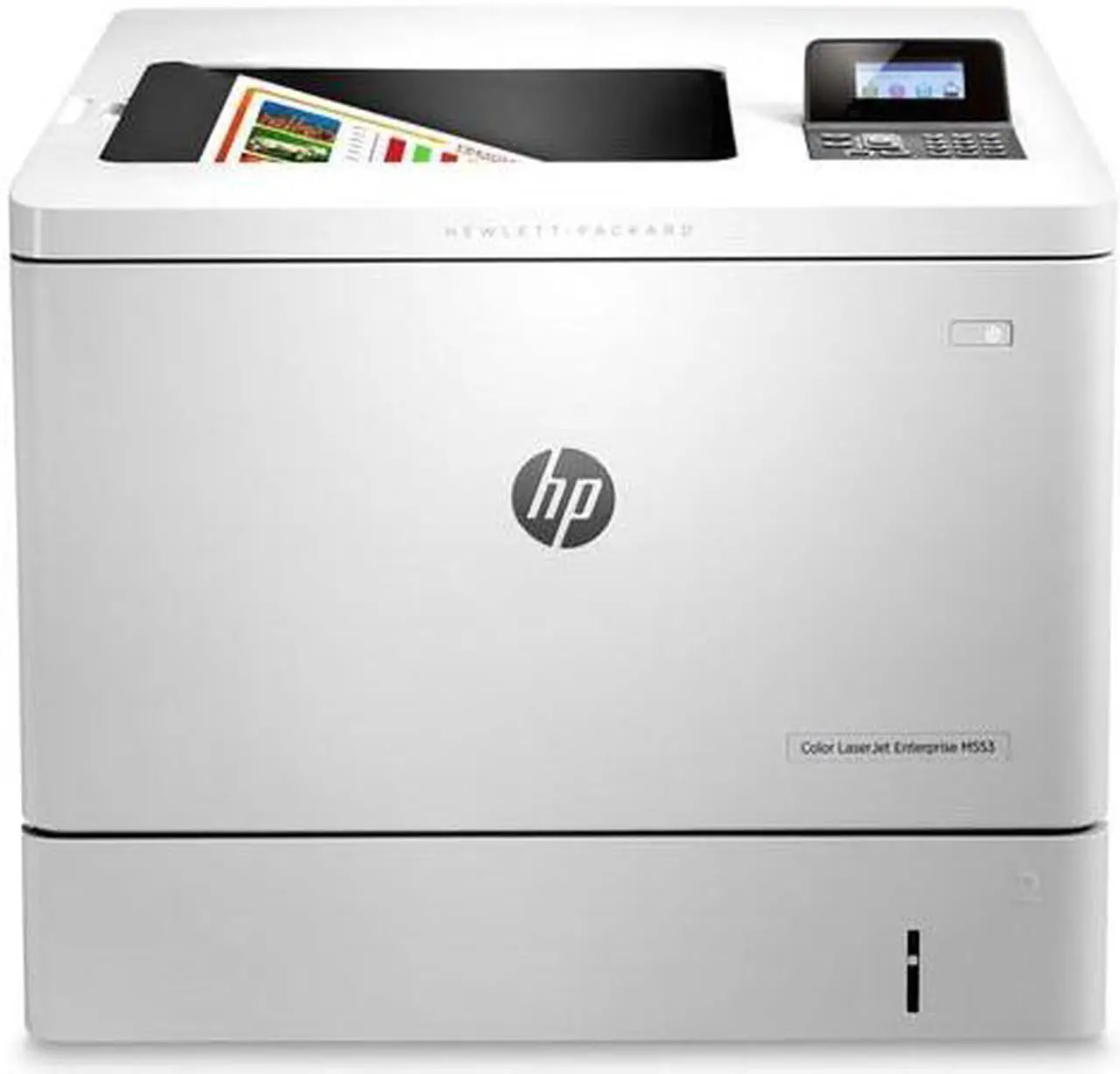 Alt view image 9 of 11 - HP LaserJet Enterprise M553dn Color Laser Printer Automatic Duplex Print B5L25A