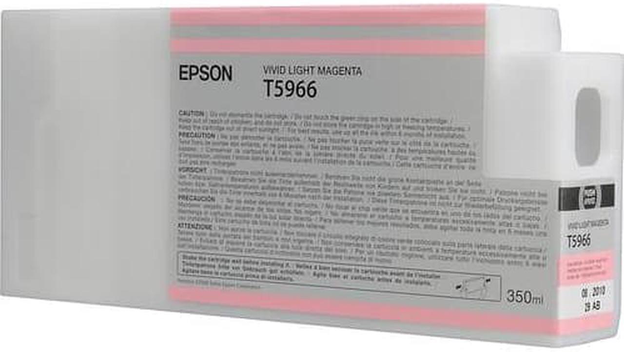 Epson - T596600 - Epson UltraChrome HDR Vivid Light Magenta Ink Cartridge - Inkjet - Light Magenta