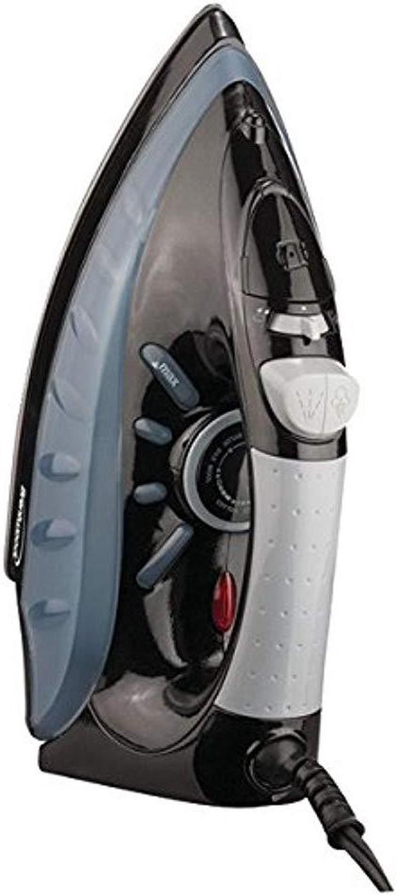 Alt view image 13 of 17 - Brentwood Non-Stick Steam Iron, Black MPI-62