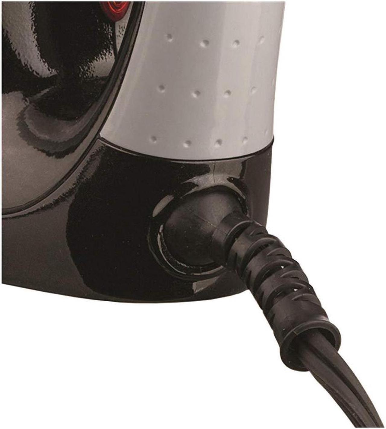 Alt view image 17 of 17 - Brentwood Non-Stick Steam Iron, Black MPI-62