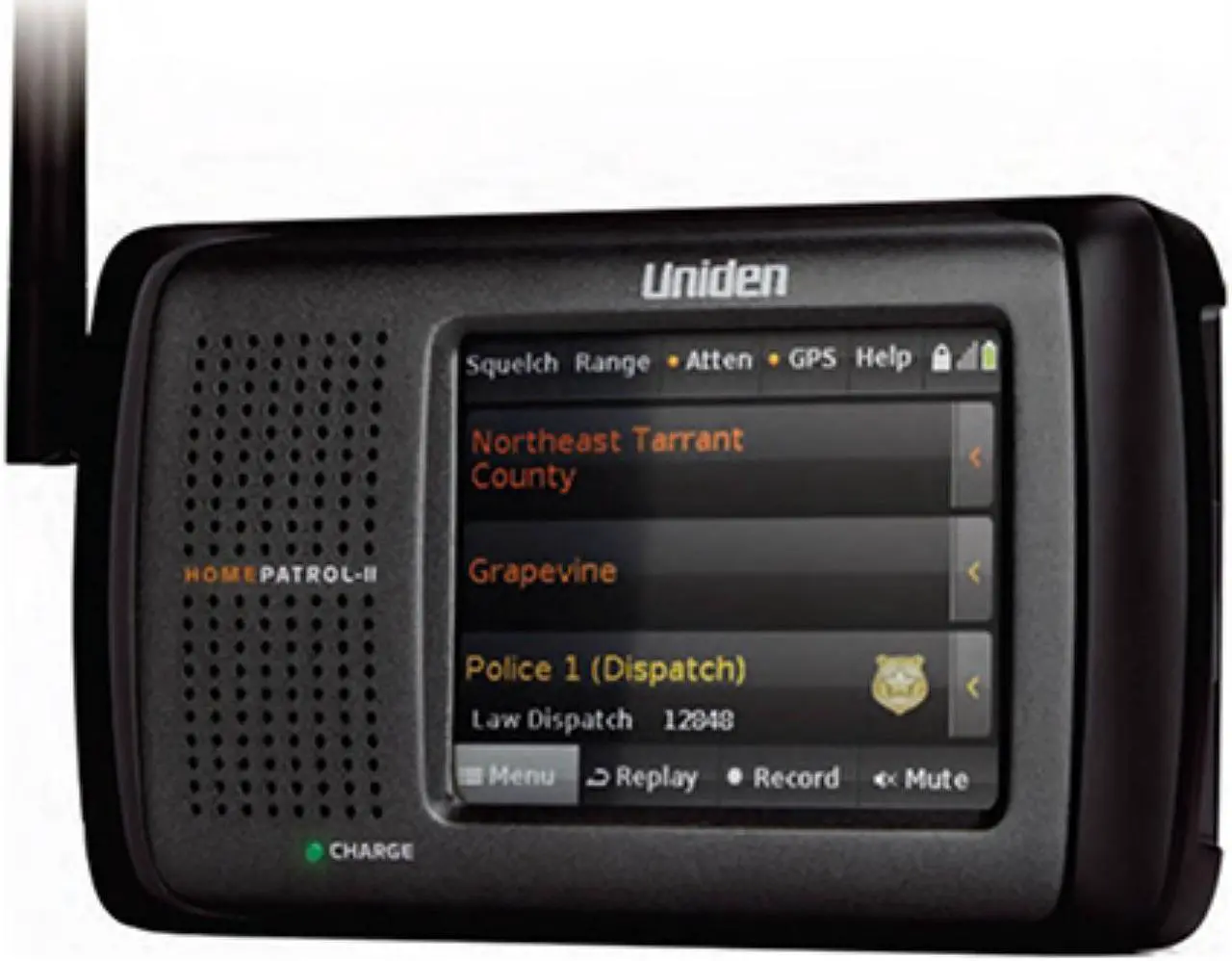 Alt view image 2 of 15 - Uniden Homepatrol-2 Color Touchscreen Scanner w/ 4 GB MicroSD Card
