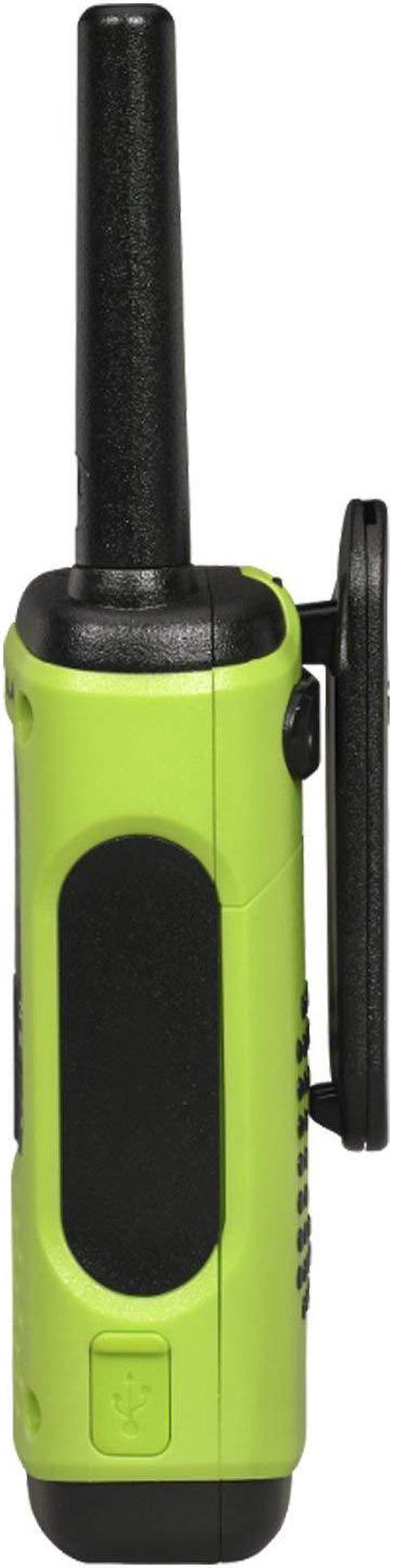 Alt view image 6 of 14 - Motorola Talkabout T600 22 channel Waterproof 35 Mile Range NOAA 2-Way Radio 4pk