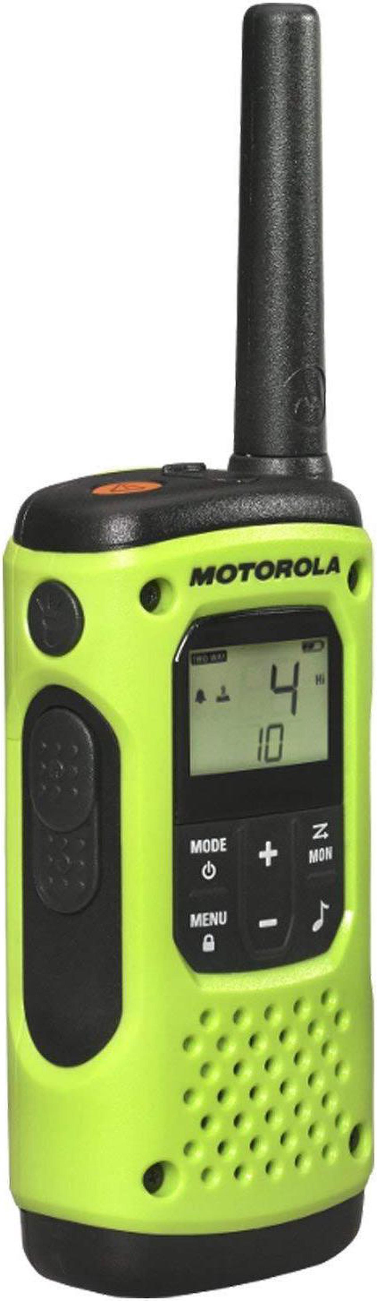 Alt view image 4 of 14 - Motorola Talkabout T600 22 channel Waterproof 35 Mile Range NOAA 2-Way Radio 4pk