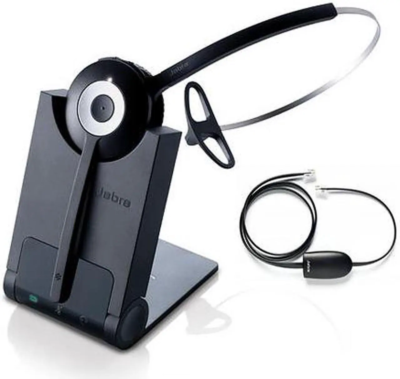 Alt view image 4 of 5 - Jabra PRO920-MONO-R With EHS for Polycom Jabra PRO 920 Mono Wireless Headset