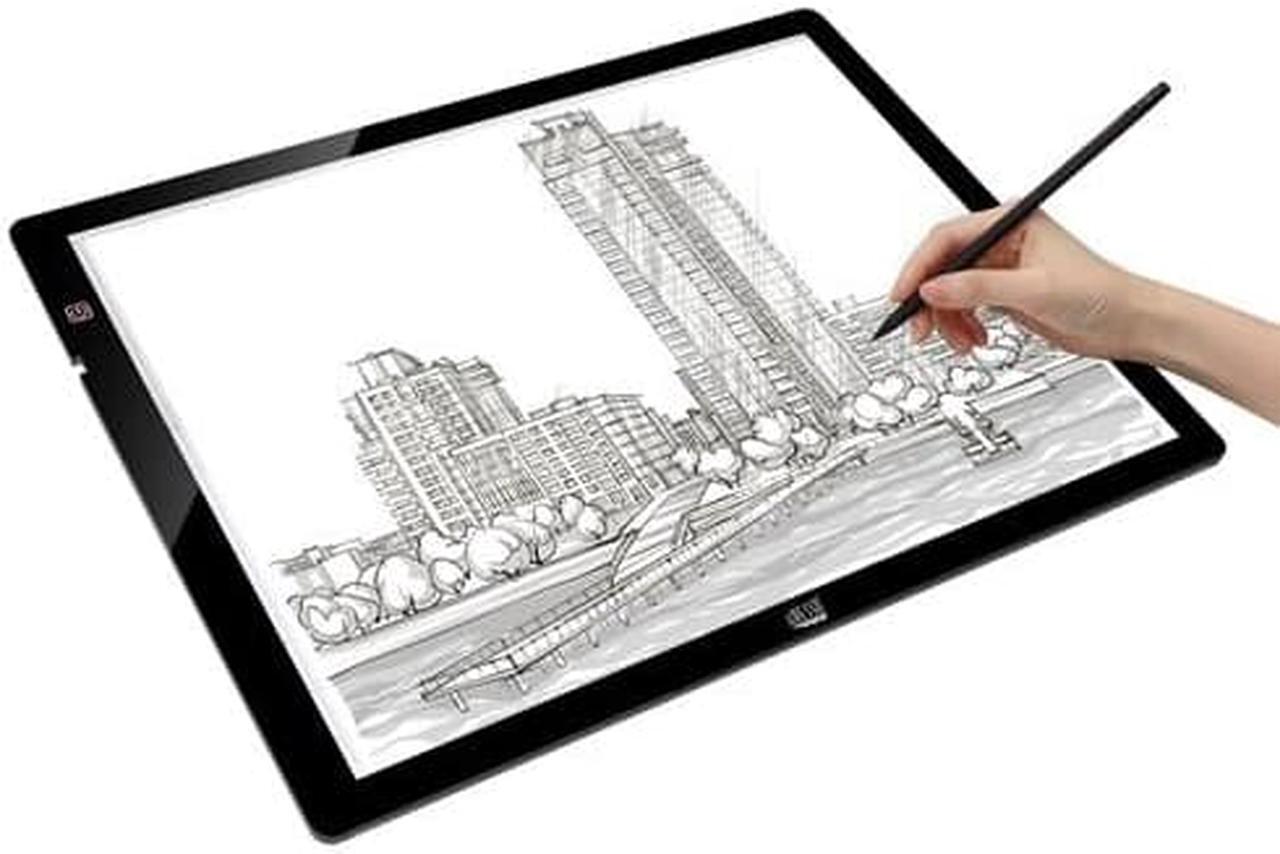 Alt view image 10 of 19 - ADESSO CYBERPAD P2 12X17IN LED LIGHT TRACING PAD
