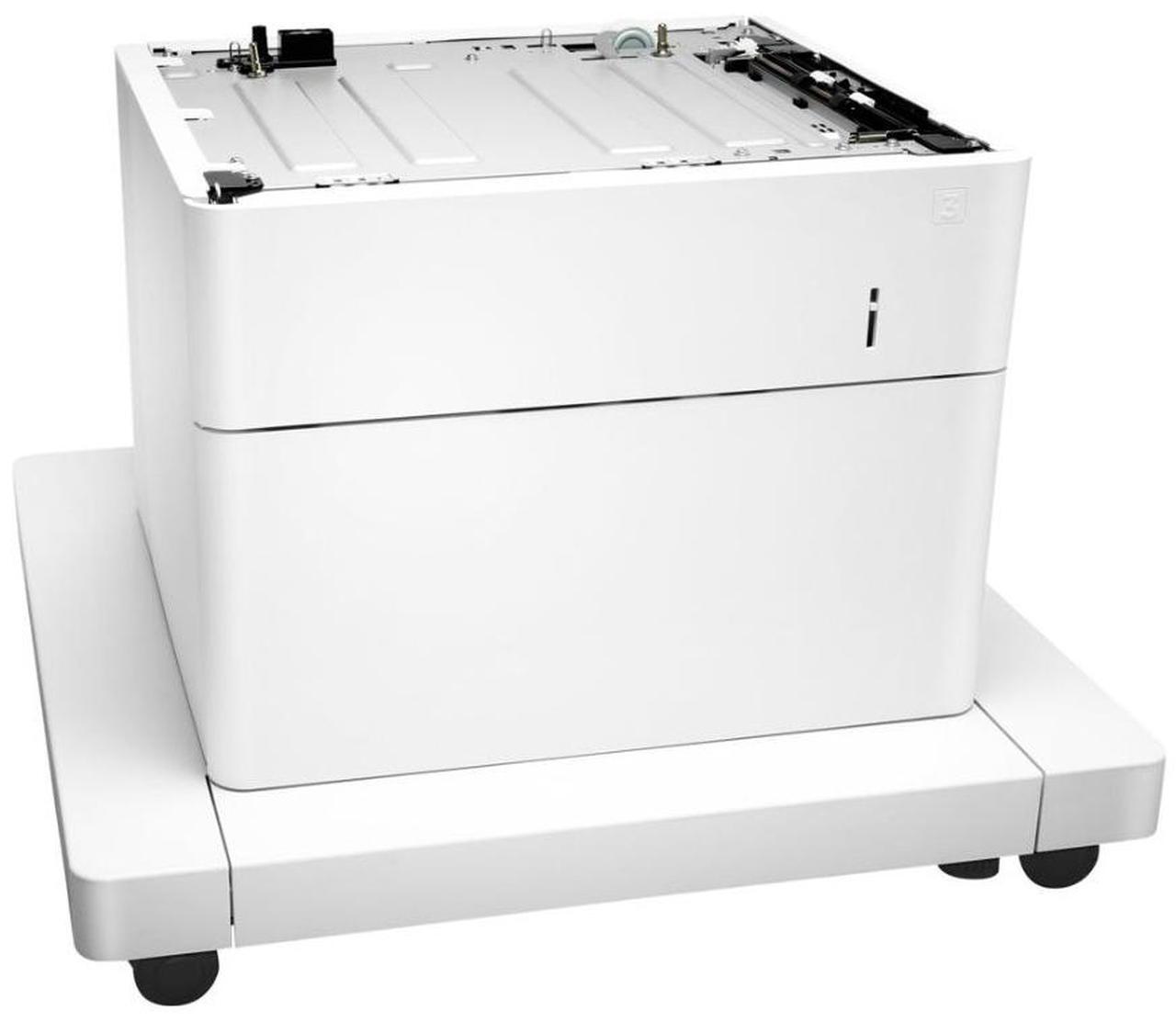 Alt view image 7 of 15 - HP J8J91A Paper Feeder And Cabinet - Printer Base With Media Feeder - 550 Sheets In 1 Tray(S) - For Laserjet Enterprise Mfp M633, Laserjet Managed Mfp E62555