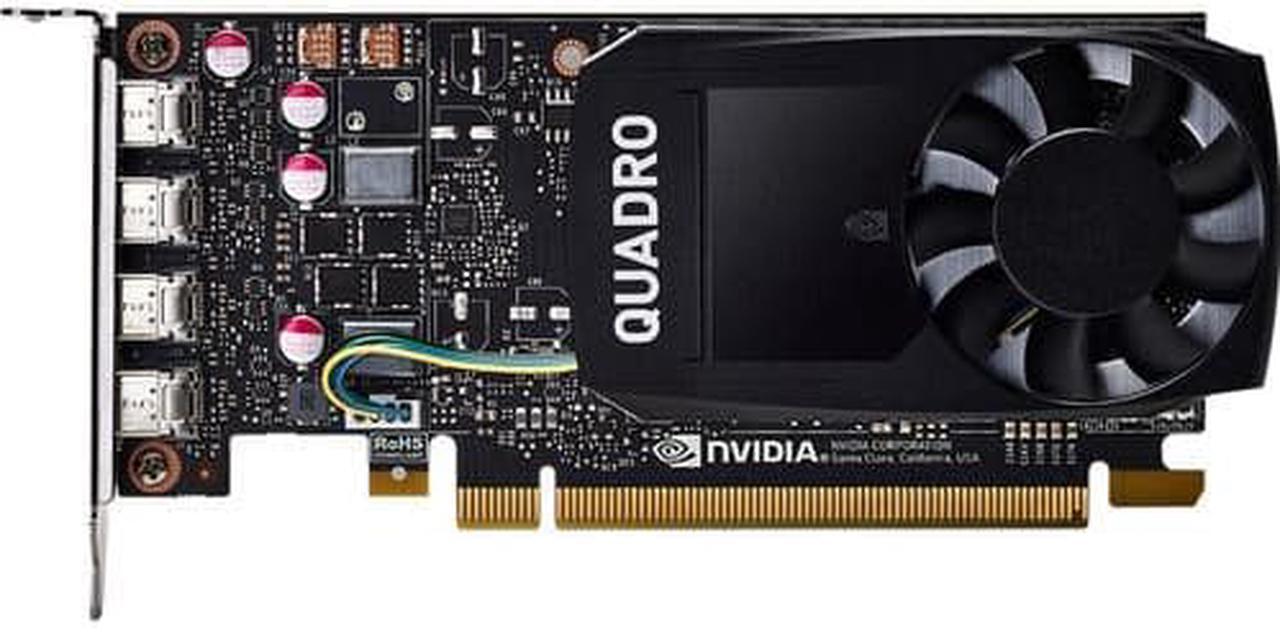 Alt view image 6 of 16 - HP 1ME01AT Smart Buy Nvidia Quadro P1000 4Gb Kit 2 Adapters