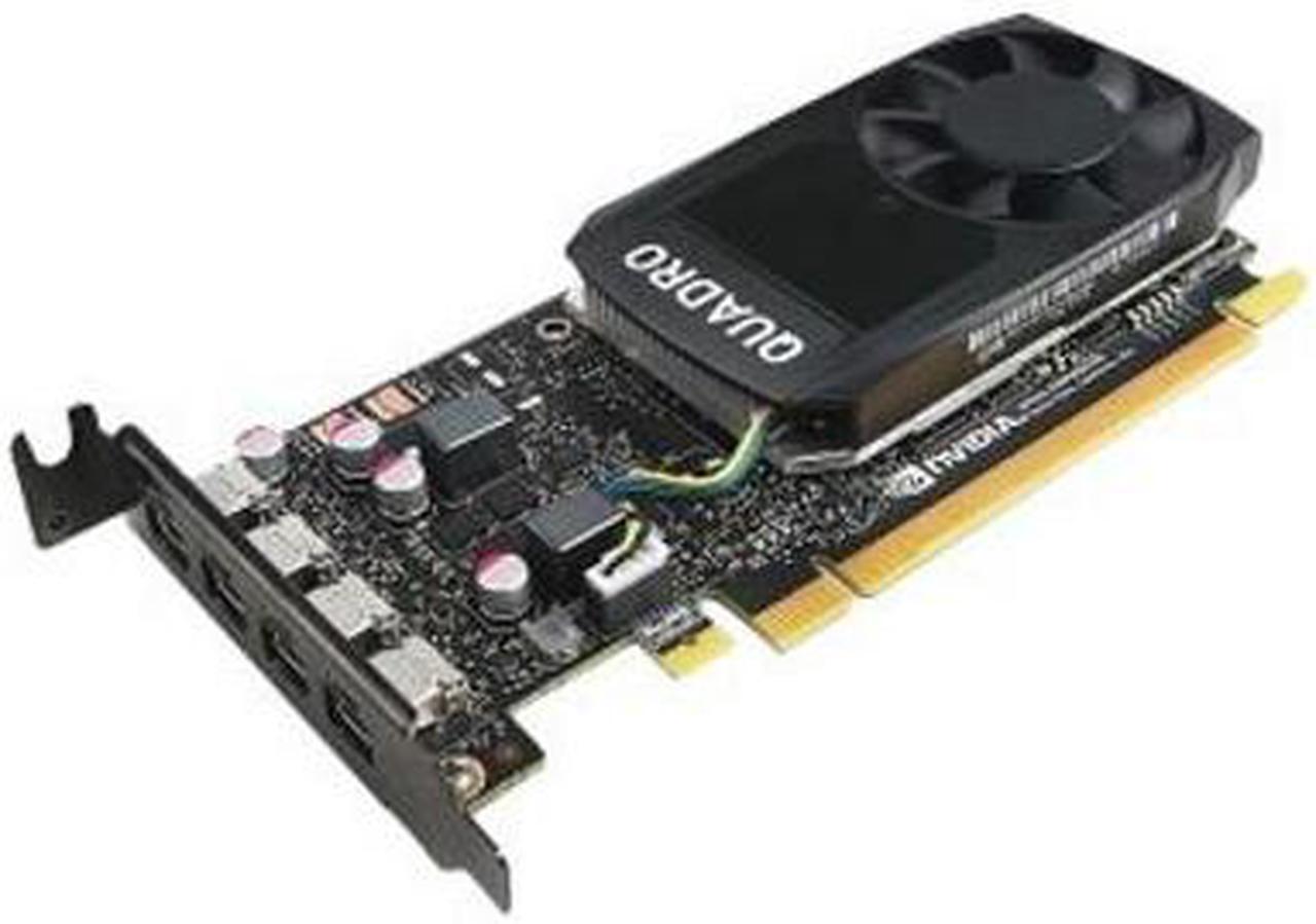 Alt view image 3 of 8 - THINKSTATION NVIDIA QUADRO P1000 4GB GDDR5 MINI DP X 4 GRAPHICS CARD WITH LP BRA