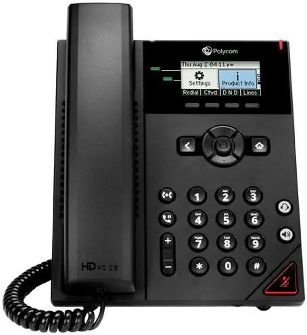 Main image of Polycom 150 IP Phone - Corded - Corded - Desktop, Wall Mountable