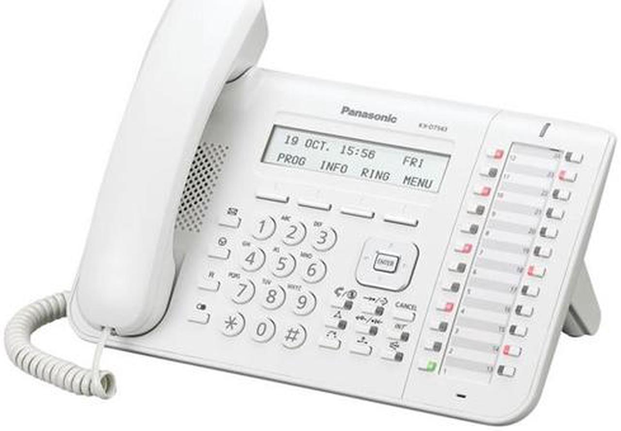 Panasonic KX-DT543 White 24 Button 3-line Digital Telephone