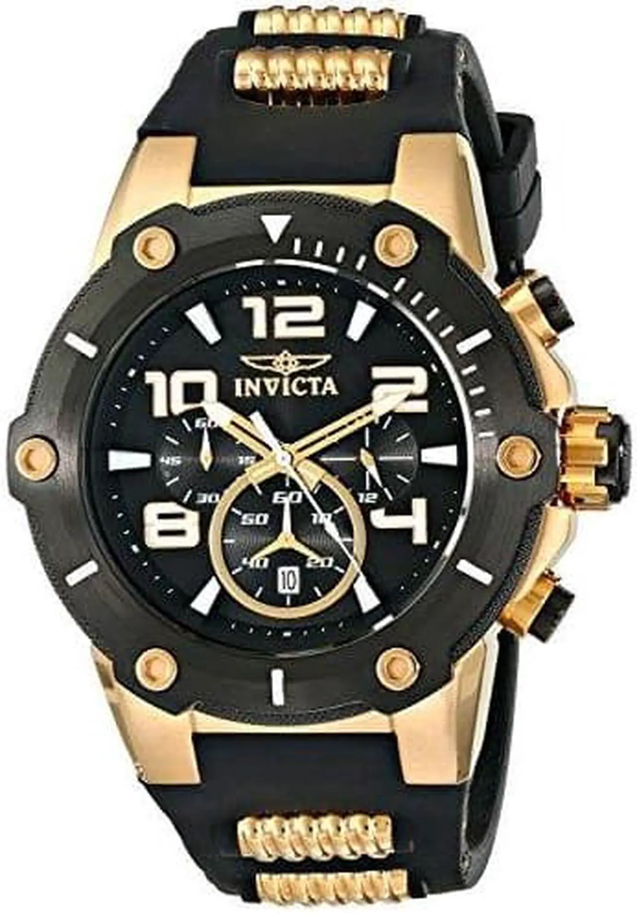 Alt view image 8 of 14 - Invicta  Speedway 17200  Stainless Steel, Polyurethane Chronograph  Watch