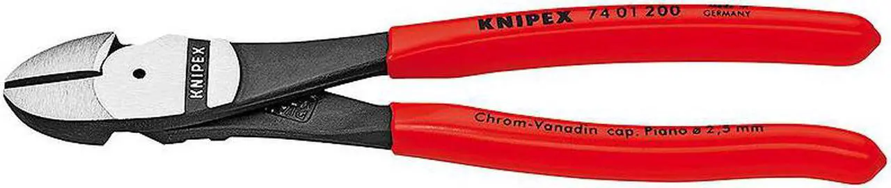 Alt view image 2 of 3 - KNIPEX 74 01 180 SBA High Leverage Diagonal Cutters,7-1/4 In.